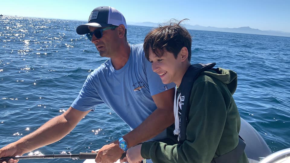 Lucas 13 ans vit un rêve de pêcheur