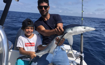 Petite partie de pêche entre père et fils